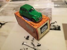NOREV CITROËN 2cv6 1974, vert Tuileries, capote verte, échelle 1/43