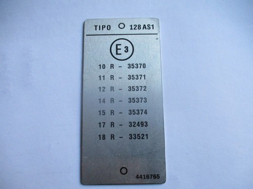 Panneau type plaque tipo - type,