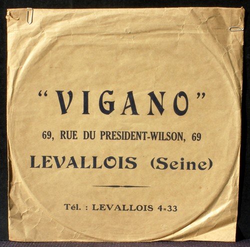 Pochette cover sleeve vigano - pochette,