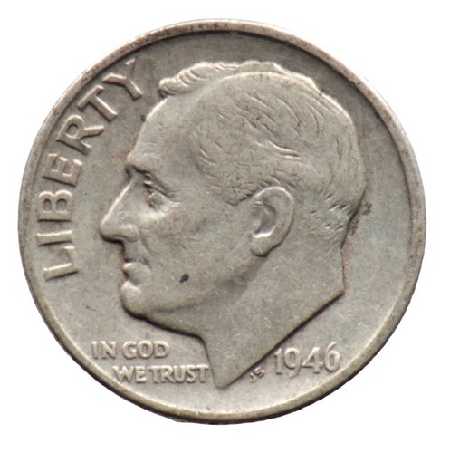 Dime 1946 etats unis - /, usa