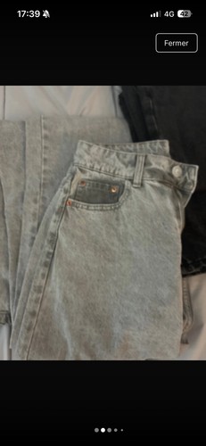 Lot jeans larges femme - lot, s/m