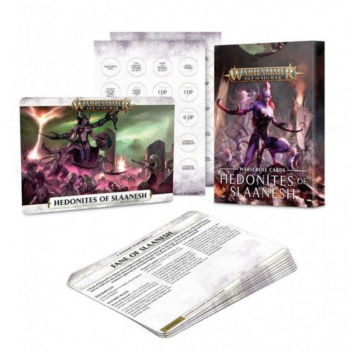 Warscrolls cards hedonites - warscrolls,