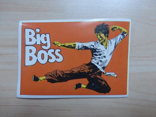 Bruce lee autocollant - autocollant, non