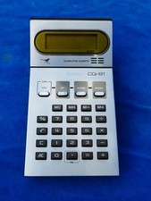 RARE TOP ! CALCULATRICE & REVEIL VINTAGE Calculator & Alarm clock - CASIO CQ-81