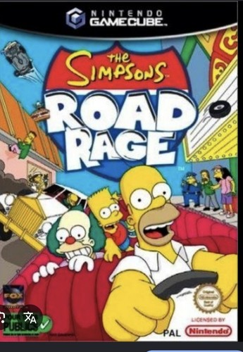 The simpson road rage - rage, nintendo