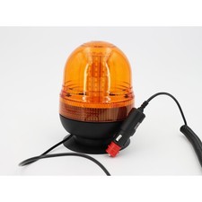 Gyrophare magnétique 80 LED SMD ultra-lumineuses profil haut