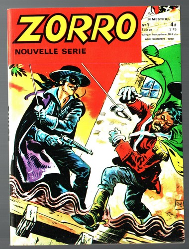 Zorro nouvelle serie - nouvelle, n°1