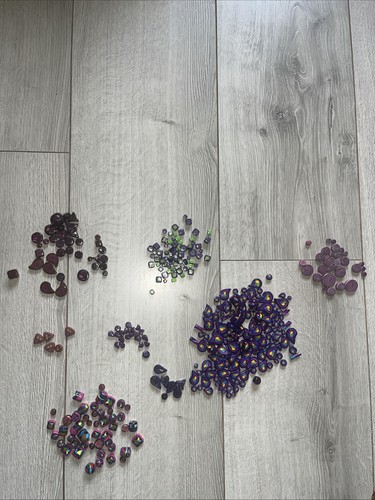 Lot perles pâte fimo rose - pâte,