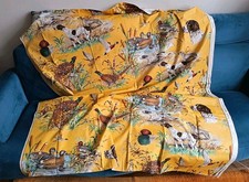 Pierre Frey Coupe de Tissu 140 CM x200 CM  Décor Sologne  Chien Faisan NEW