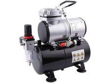 Mini Compresseur à cuve AS-186, pour aérographe, Fengda