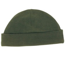 Bonnet vert / kaki commando en fibres polaire Neuf 