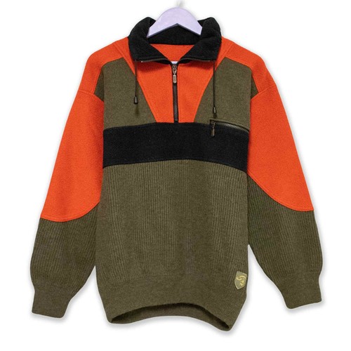 Pull alpaga vintage marron - 50%,