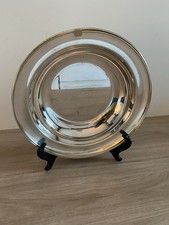 plat / saladier / plat creux en métal argenté LANCEL designer Guido Galbiati 