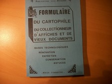 FORMULAIRE DU CARTOPHILE