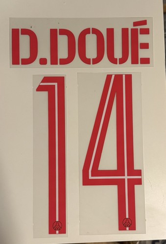 Flocage officiel psg - officiel, d.douÉ
