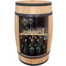 Barre en bois pour bouteilles