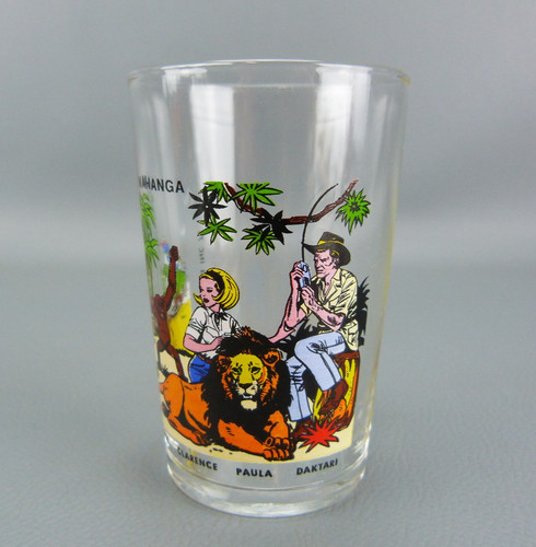 Verre moutarde - verre, à