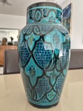 Vase En Céramique Émaillée Safi