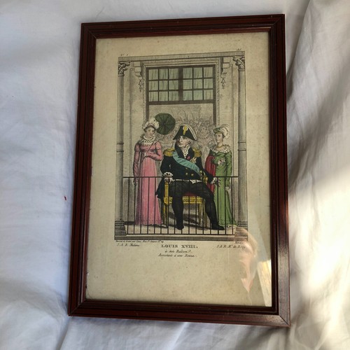 Gravure royaliste louis - gravure,