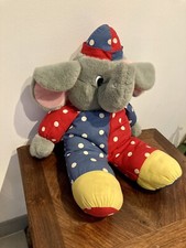 Peluche éléphant gris