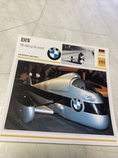BMW 500 side-car de record 1955 carte moto de collection Atlas Allemagne