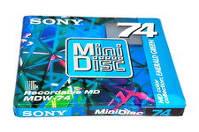 MINI DISQUE BLANC SONY MD 74