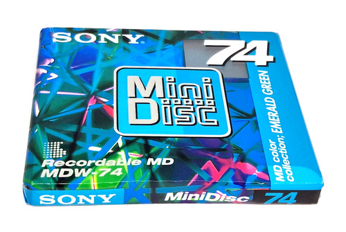 Mini disque blanc sony - mini,