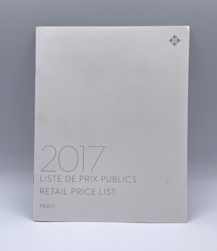 Patek philippe liste prix - liste, de