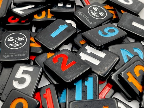 Rummikub onyx black tiles - rummikub,