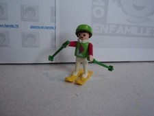 PLAYMOBIL vintage city life sports d'hiver garçon skieur du set 3687 de 1992