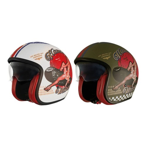 Prémier casque jet vintage - casque,