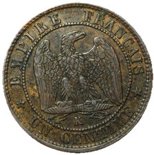 #17492 - 1 centime 1856 K Bordeaux TTB