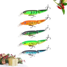  5 Pcs Appâts De Poisson Accessoires Pêche Lres À L'étang Luure D'appât