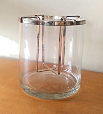 SEAU A CHAMPAGNE EN VERRE ET