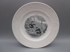 Assiettes parlantes 19eme - , en