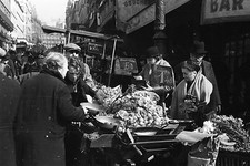 PARIS 1935 - Marché Marchand Légumes Bar Américain - Négatif 24x36 - 28-6
