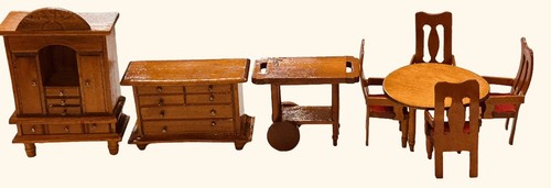 Miniature dollhouse furniture - miniature,