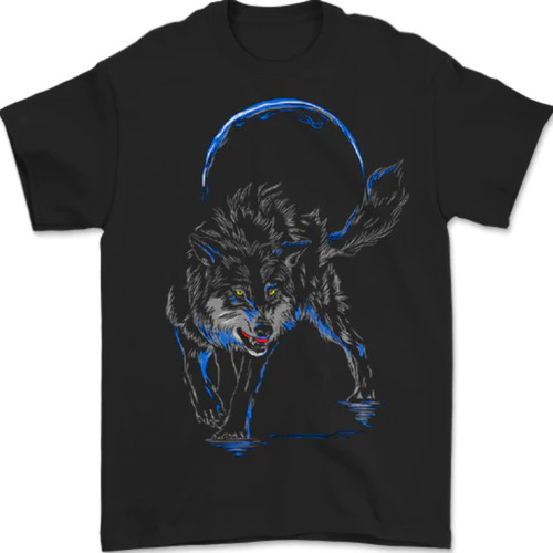 Shirt homme lycan - t-shirt, avec