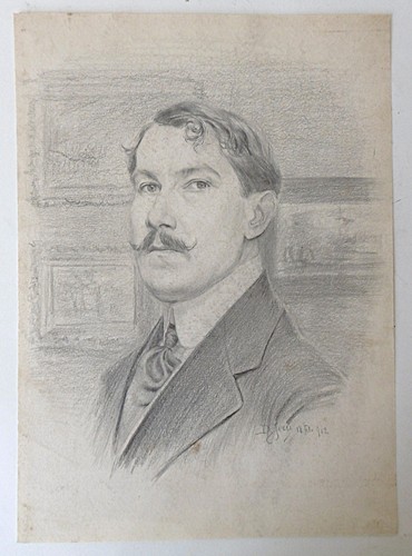 Portrait homme trois - portrait, de