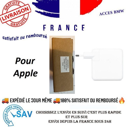 Chargeur apple mrw22zm 61w - chargeur,