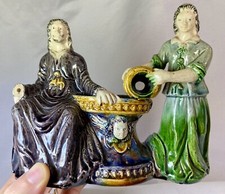 RARE GROUPE A DEUX FIGURES