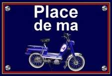 plaque " PLACE DE MA 104