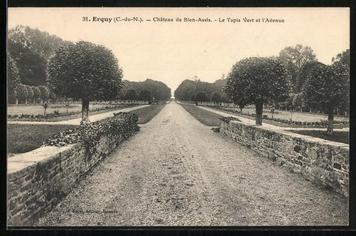 Cpa erquy n - erquy, château