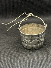 Ancienne Passoire À Thé Passe Thé En Argent Massif