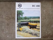 PROSPECTUS PRESSE FOURRAGE HAUTE DENSITE RIVIERRE CASALIS RC 490