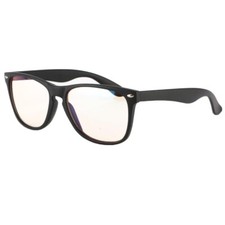 Lunette anti lumiere bleu rectangle noire Mixy-Taille unique