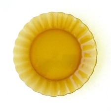 Lot 6 assiettes à dessert DURALEX couleur ambre - France 17.5 cm