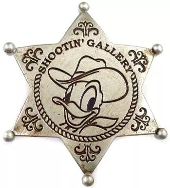 Disney donald duck sheriff - disney,