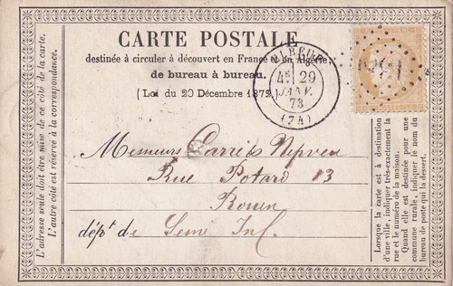 Carte postale precurseur - 🦬,