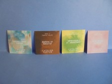 L'ATELIER PARFUM - 4 CARTES PUBLICITAIRES " LAISSEZ-VOUS PORTER , EGOÎSTE ET A